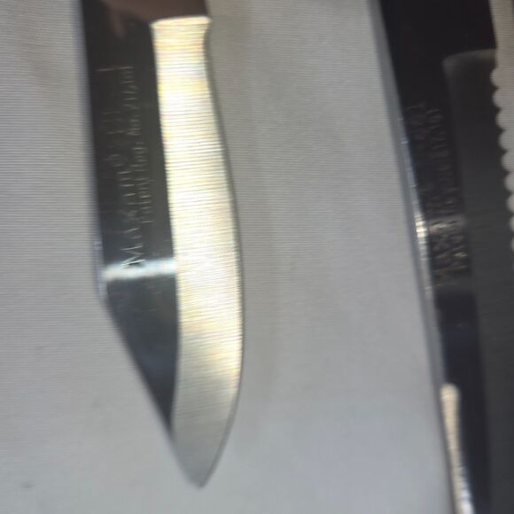 Vintage 11 Kitchen Knife Mixed Lot Washington Forge Master Carver Maxam Russell - Picture 4 of 16